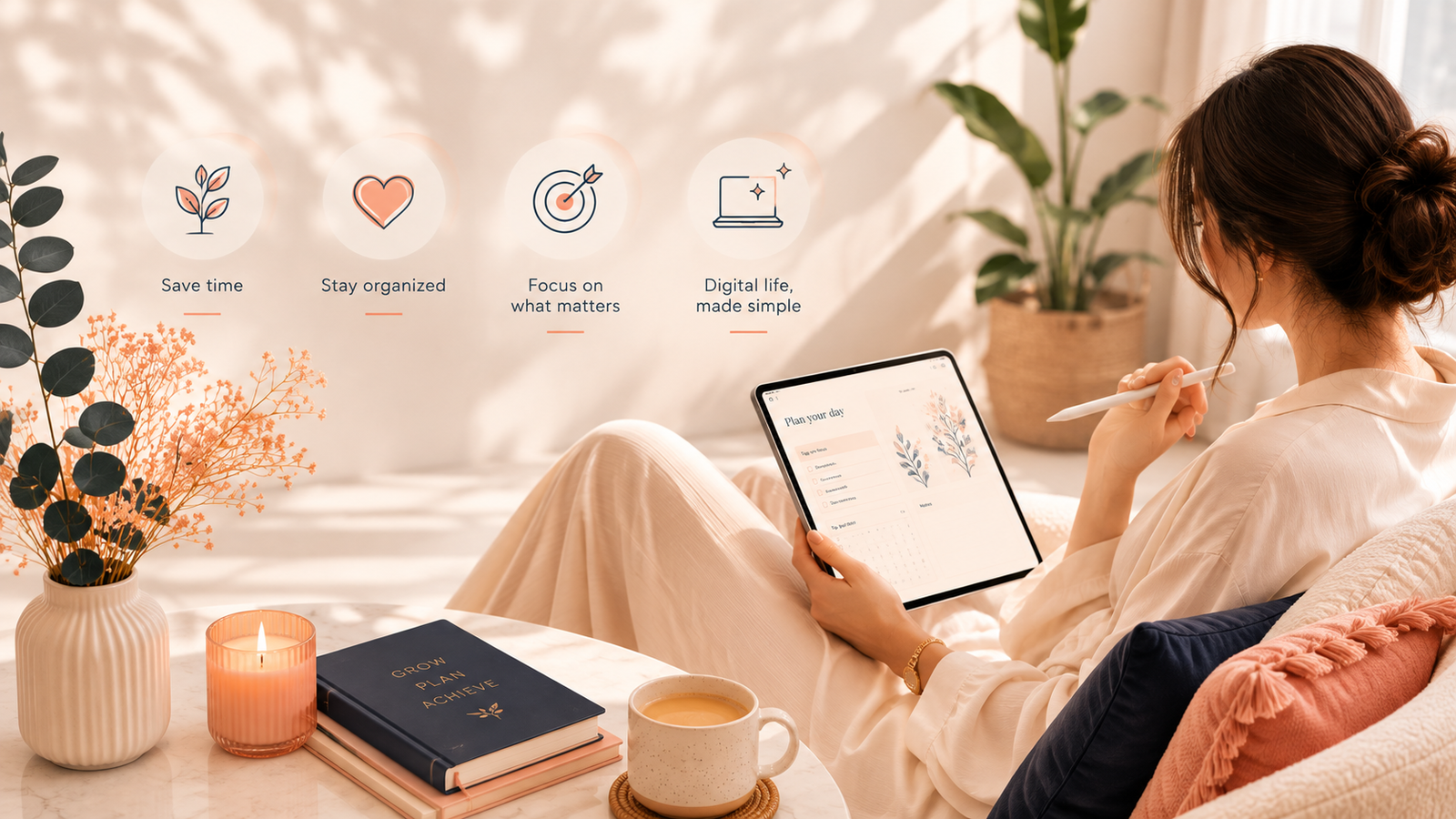 DigiBloom digital products and intentional lifestyle